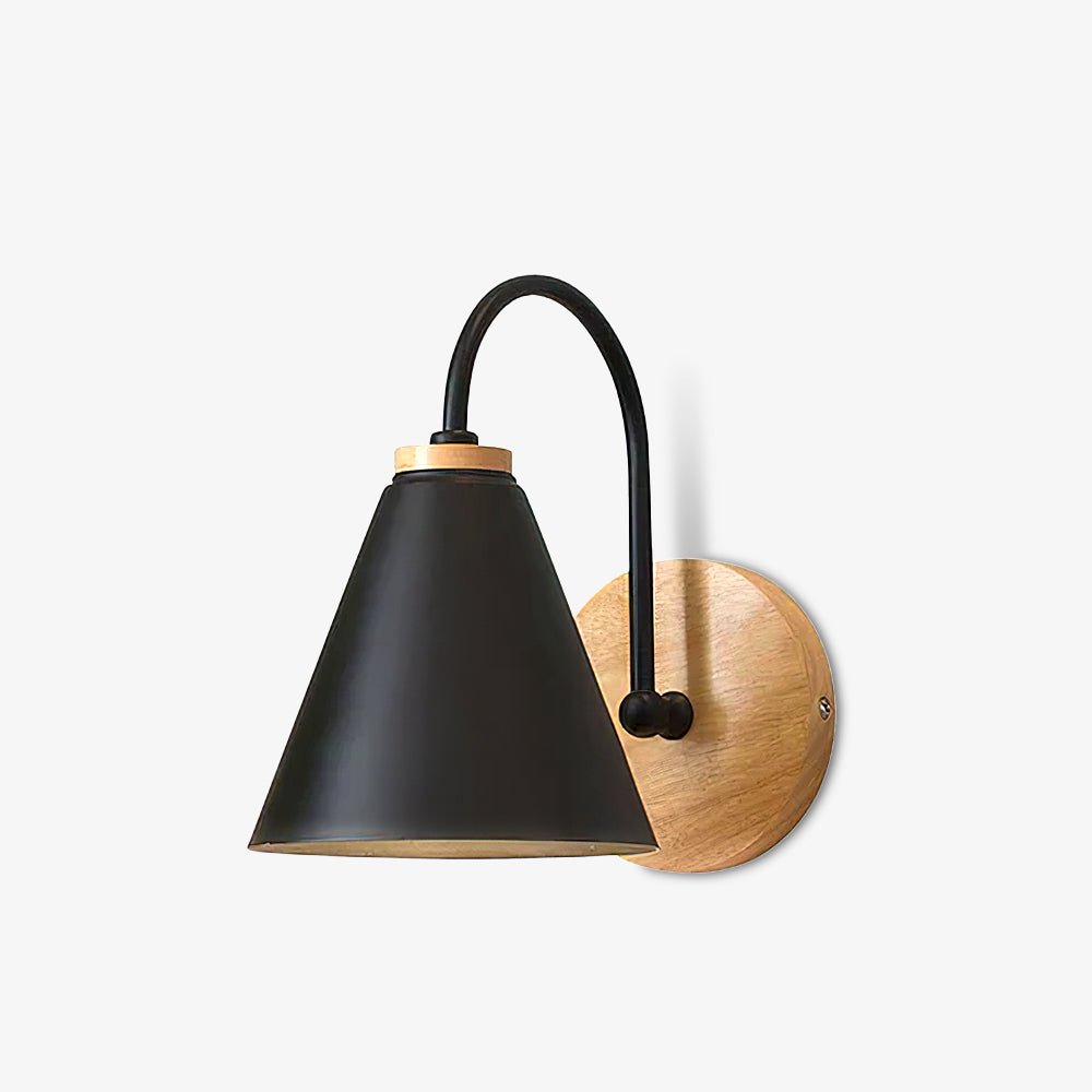 Calvor Unique Classic Wooden Wall Lamp-Neutral Decor