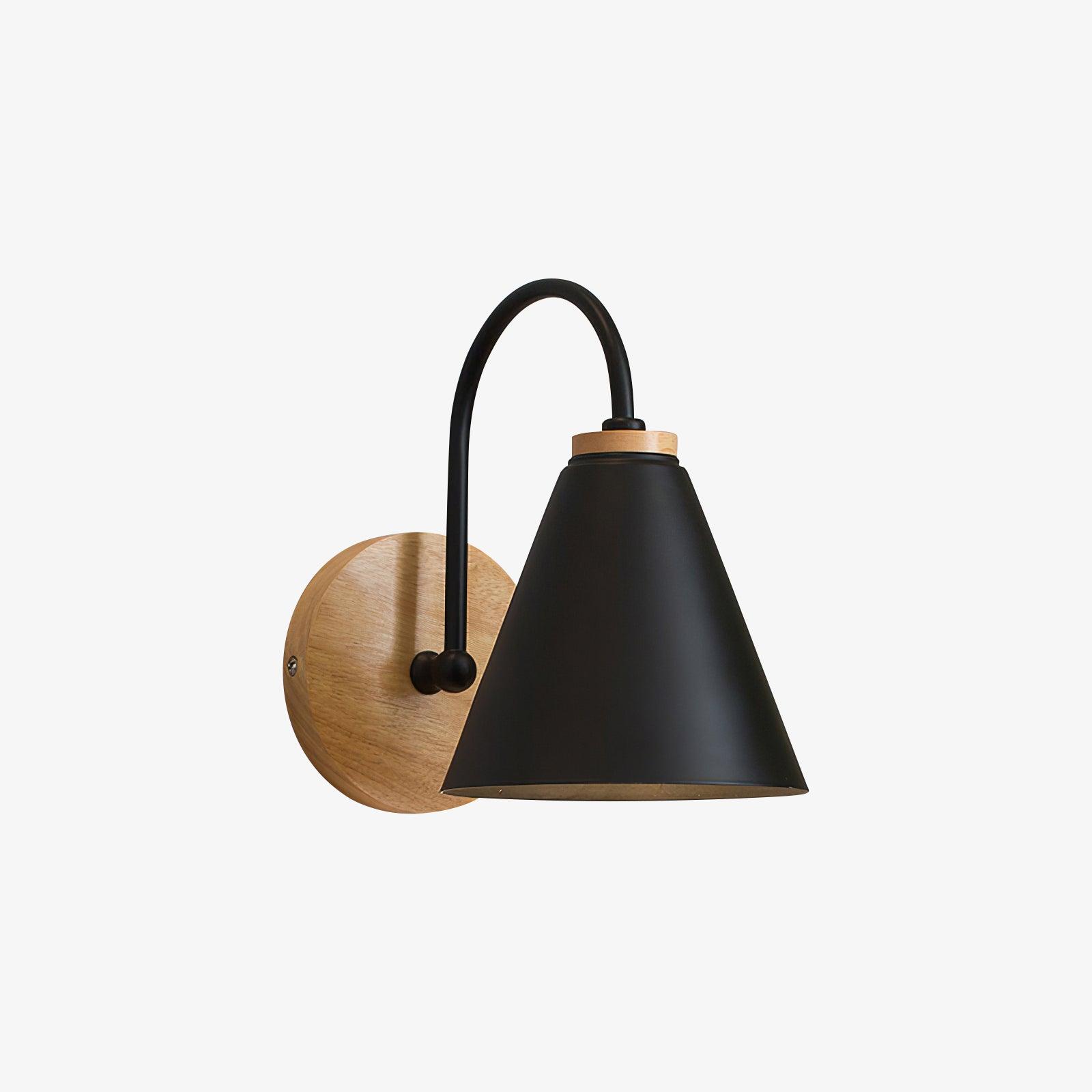 Calvor Unique Classic Wooden Wall Lamp-Neutral Decor