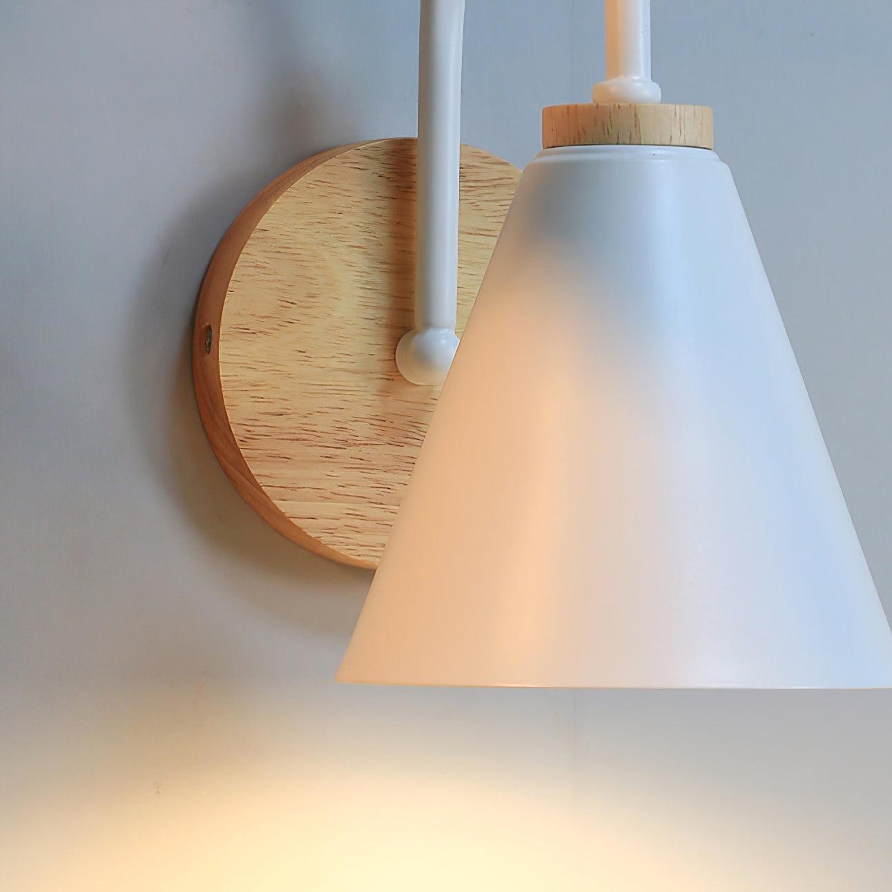 Calvor Unique Classic Wooden Wall Lamp-Neutral Decor
