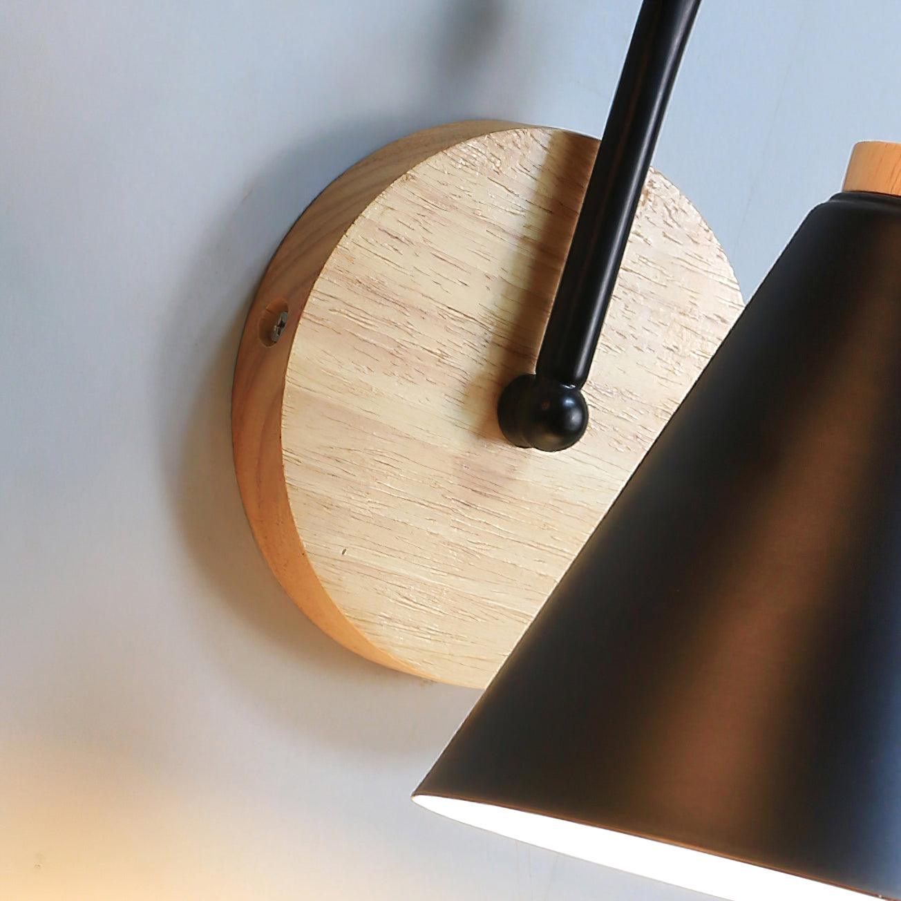Calvor Unique Classic Wooden Wall Lamp-Neutral Decor