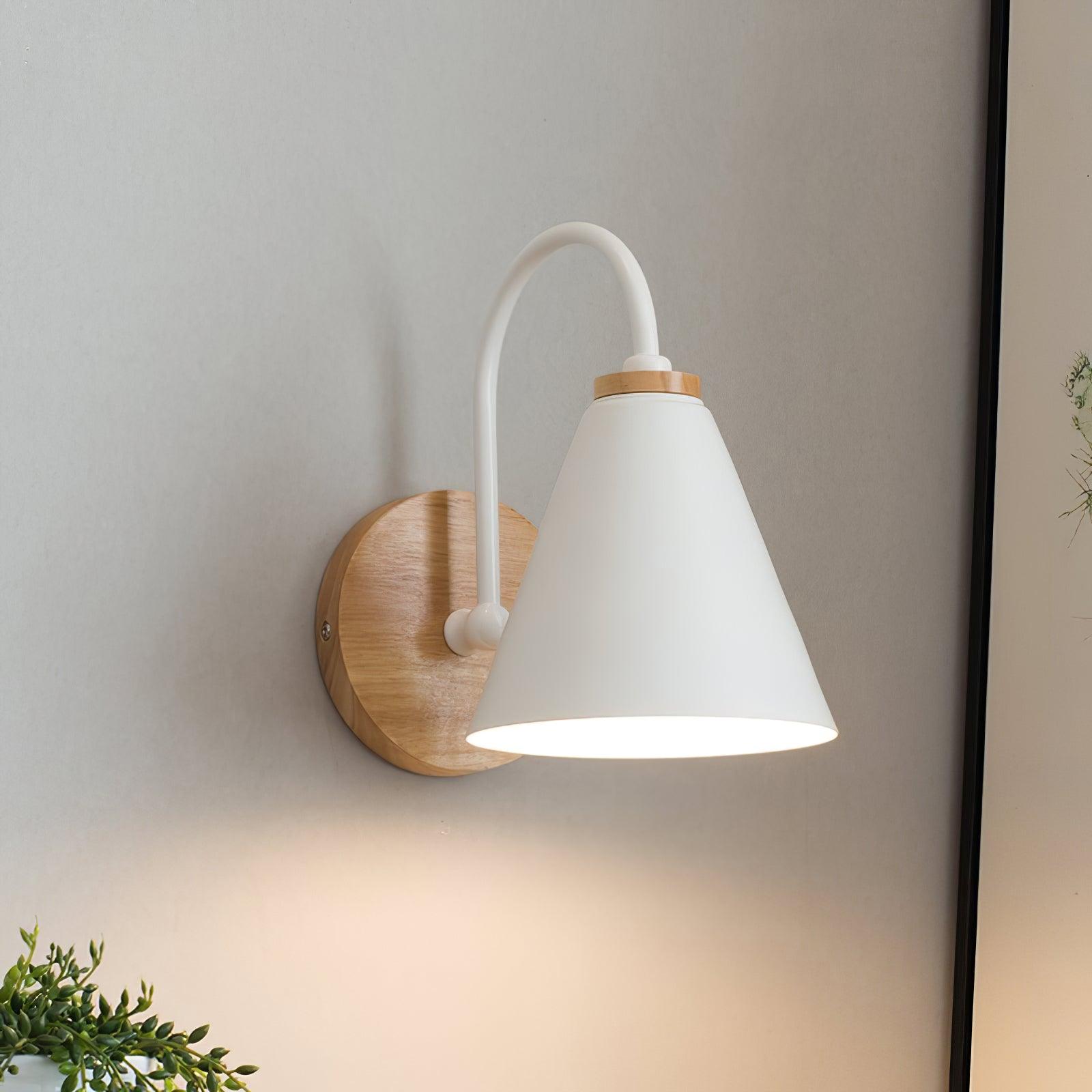 Calvor Unique Classic Wooden Wall Lamp-Neutral Decor