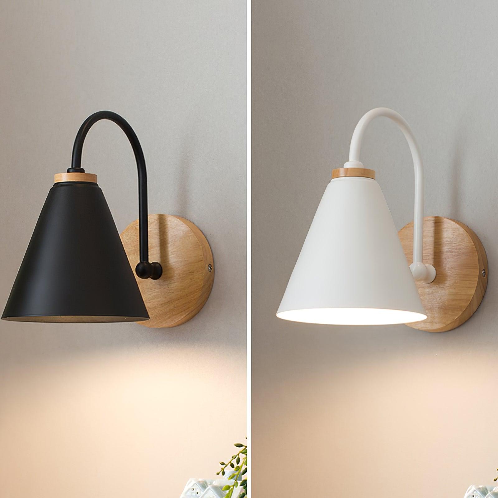 Calvor Unique Classic Wooden Wall Lamp-Neutral Decor