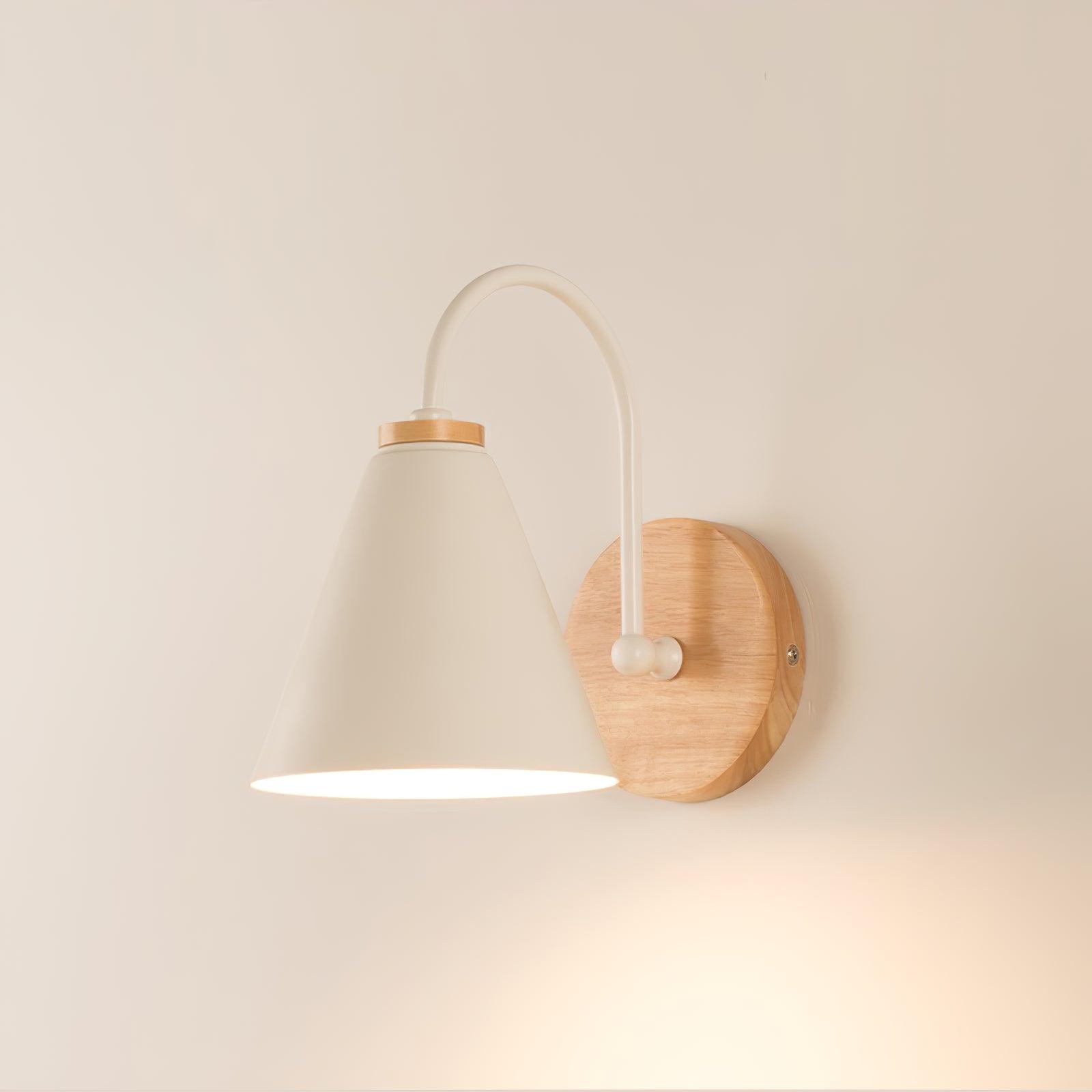 Calvor Unique Classic Wooden Wall Lamp-Neutral Decor
