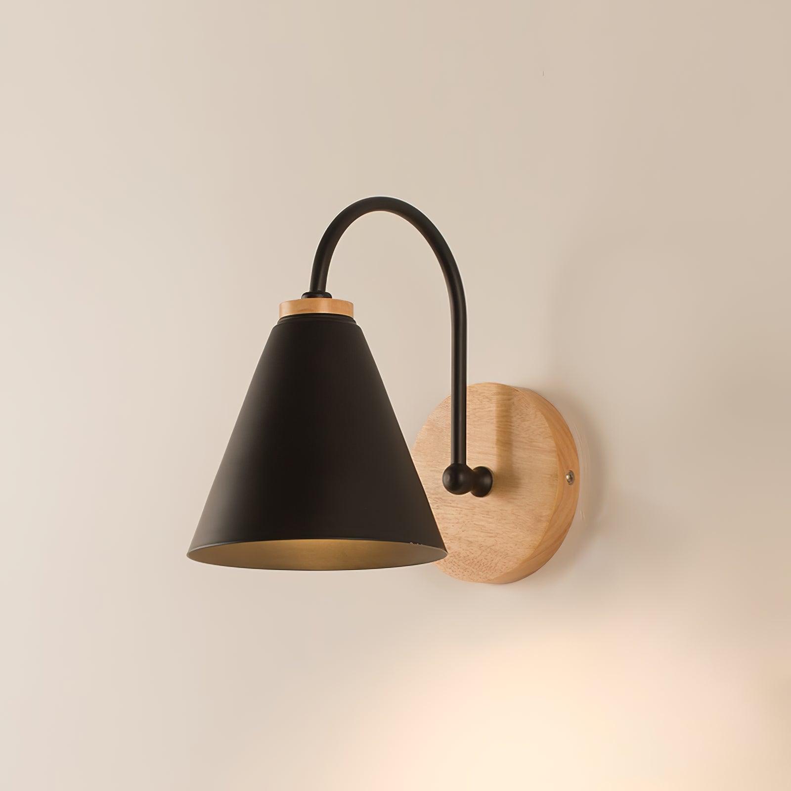 Calvor Unique Classic Wooden Wall Lamp-Neutral Decor