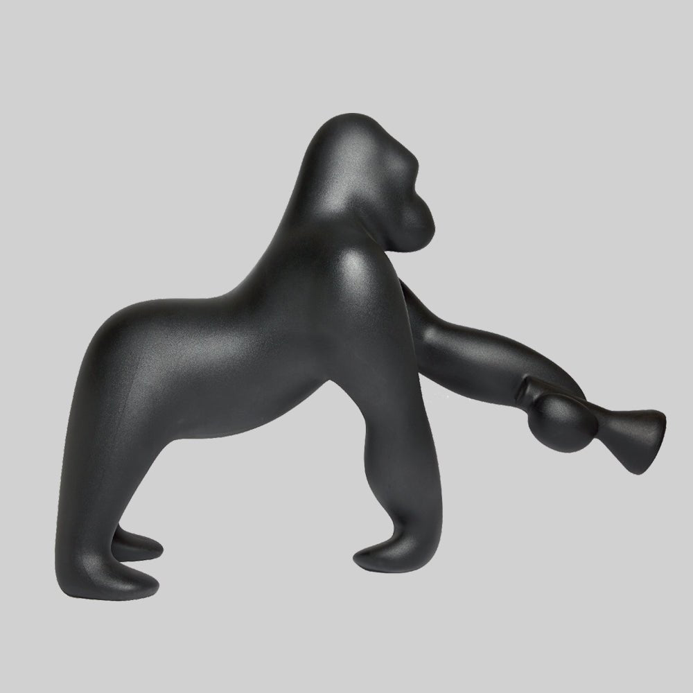 Zasolil Artistic Resin Gorilla Floor Lamp-Neutral Decor