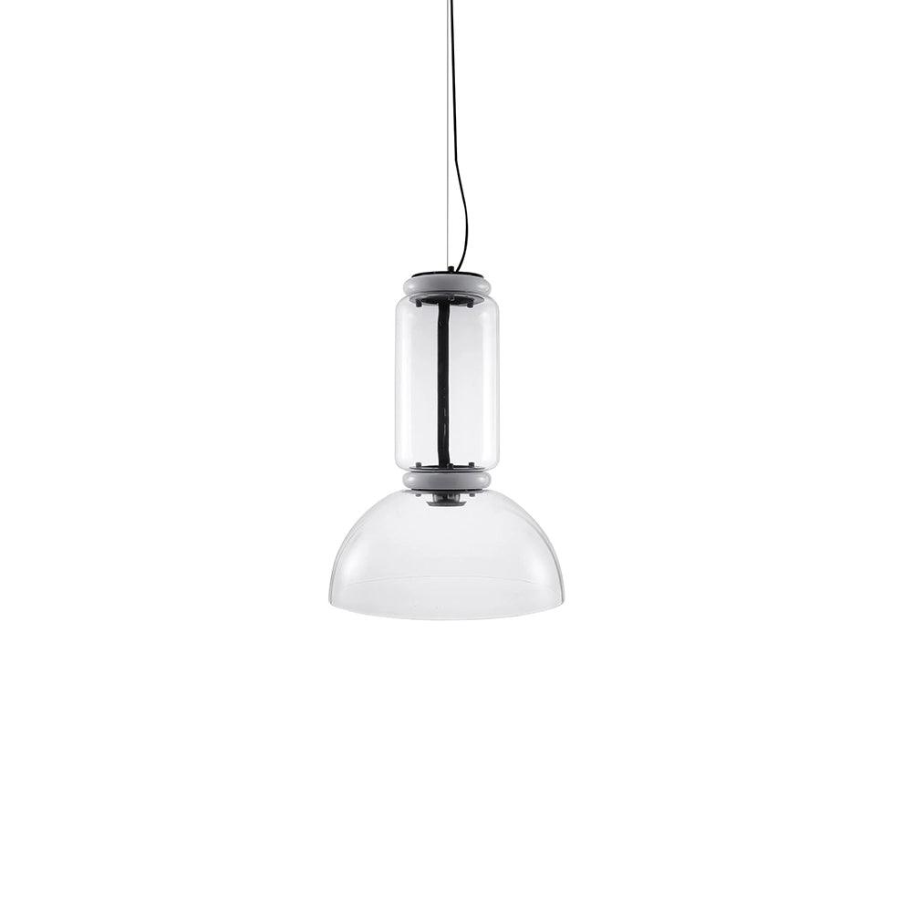 Virelo Stacked Glass Cylinder Pendant Light