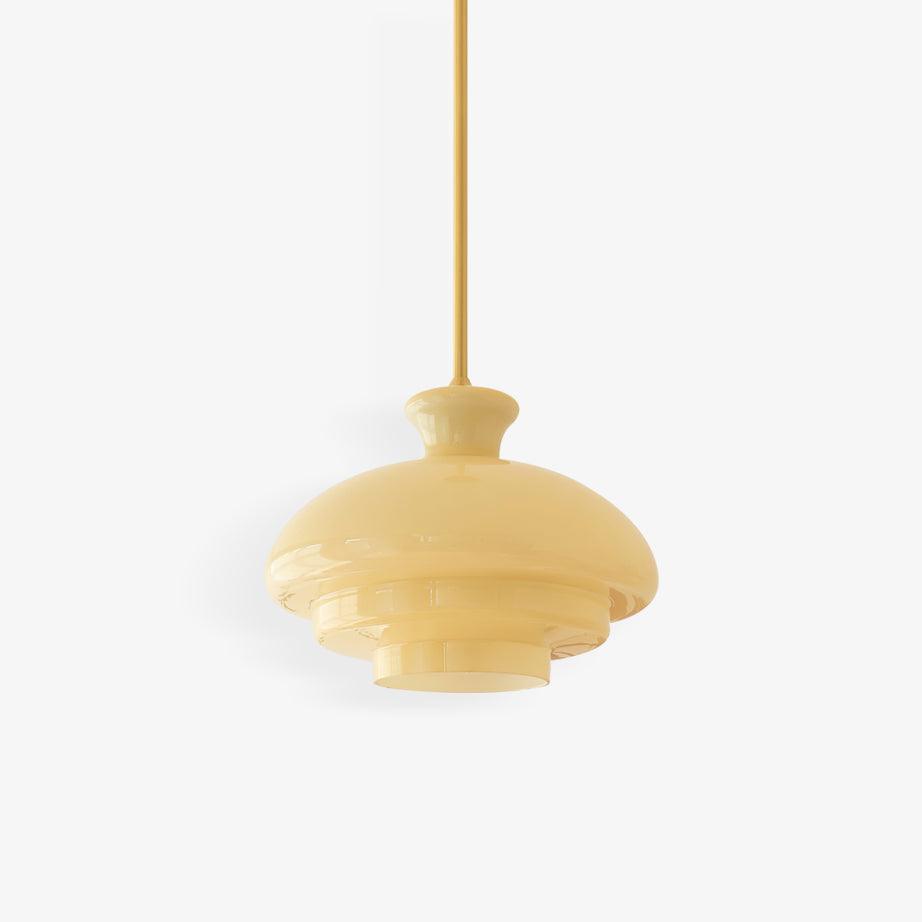 Sunbeam Modern Glass Pendant Lamp-Neutral Decor
