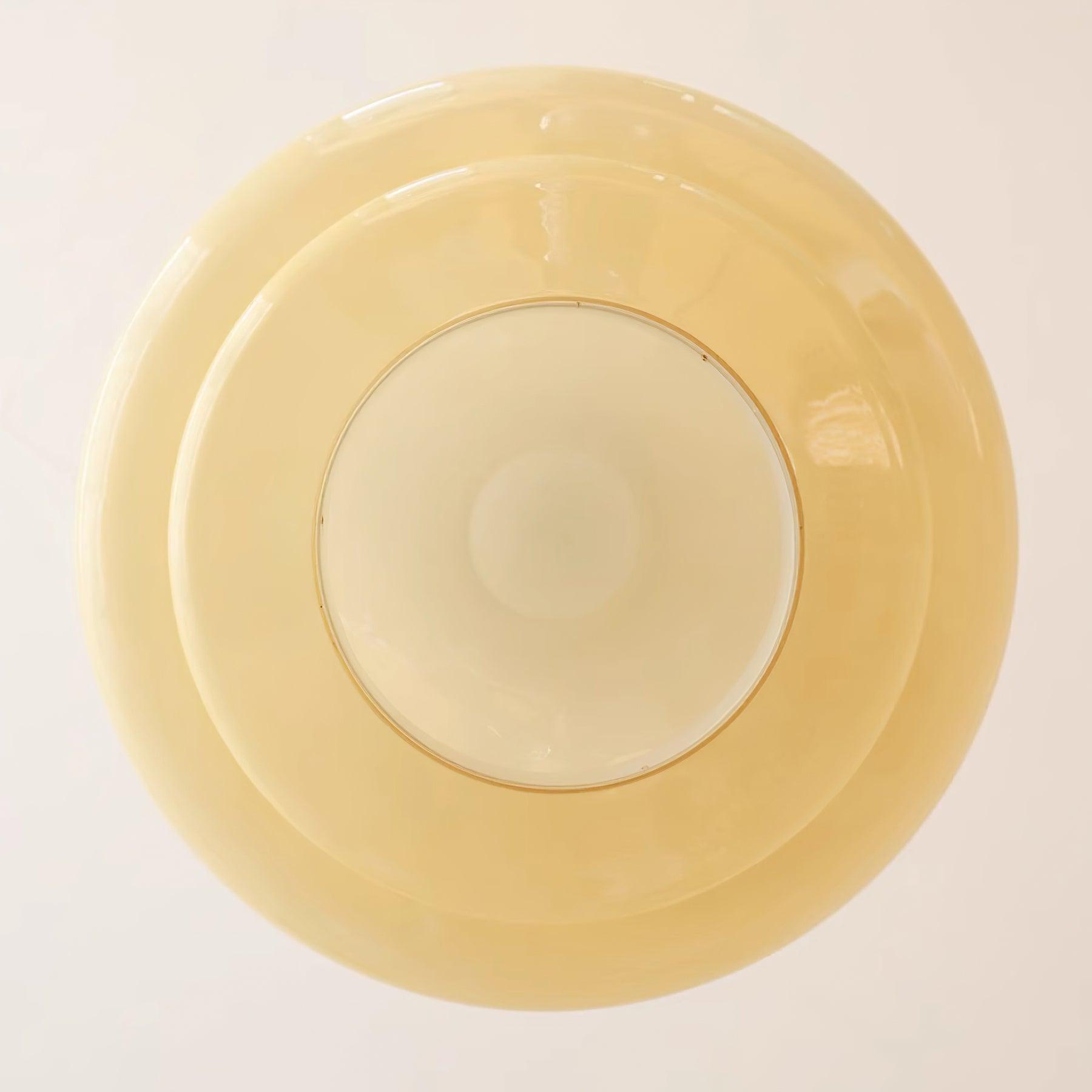 Sunbeam Modern Glass Pendant Lamp-Neutral Decor