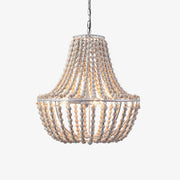 Aglo Chandelier Wood Organic Relaxed-Neutral Decor