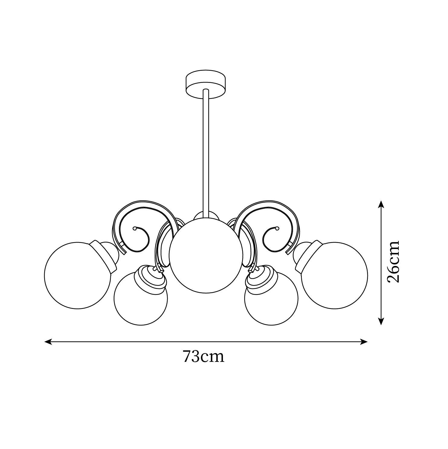 Toak Chandelier