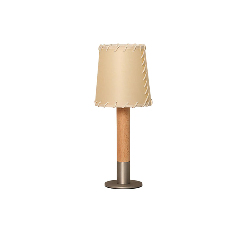The lamp shown with a standard LED bulb.