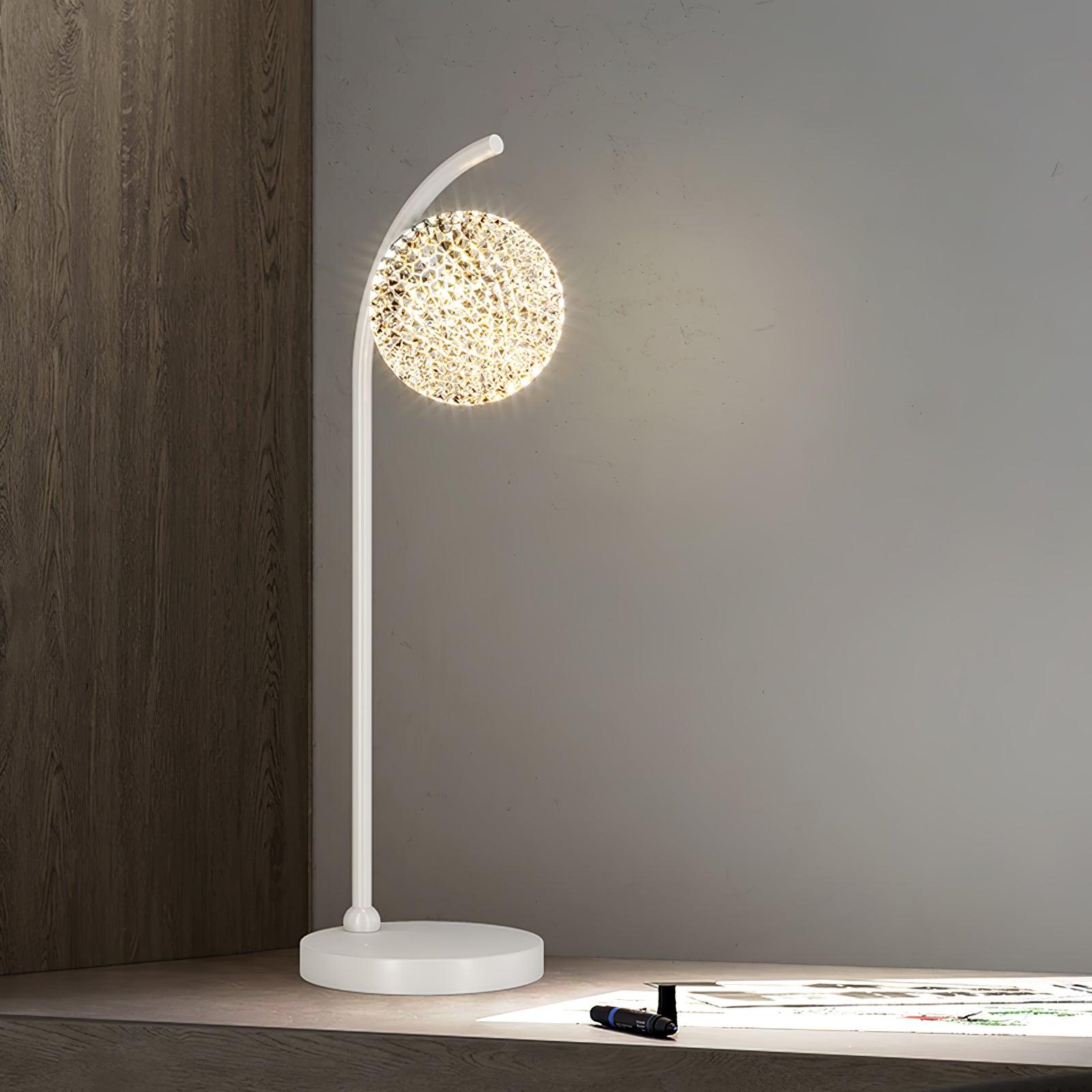 Violet Modern Table Lamp-Neutral Decor