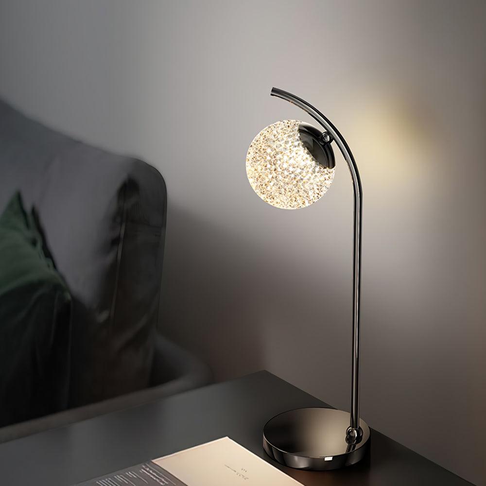 Violet Modern Table Lamp-Neutral Decor