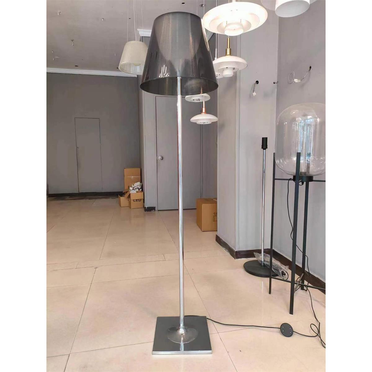 Garlan Modern Acrylic Floor Lamp-Neutral Decor