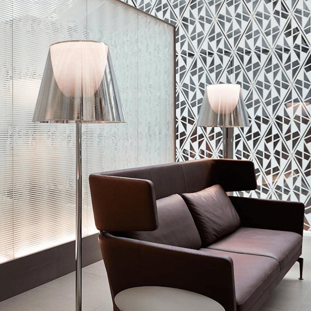 Garlan Modern Acrylic Floor Lamp-Neutral Decor