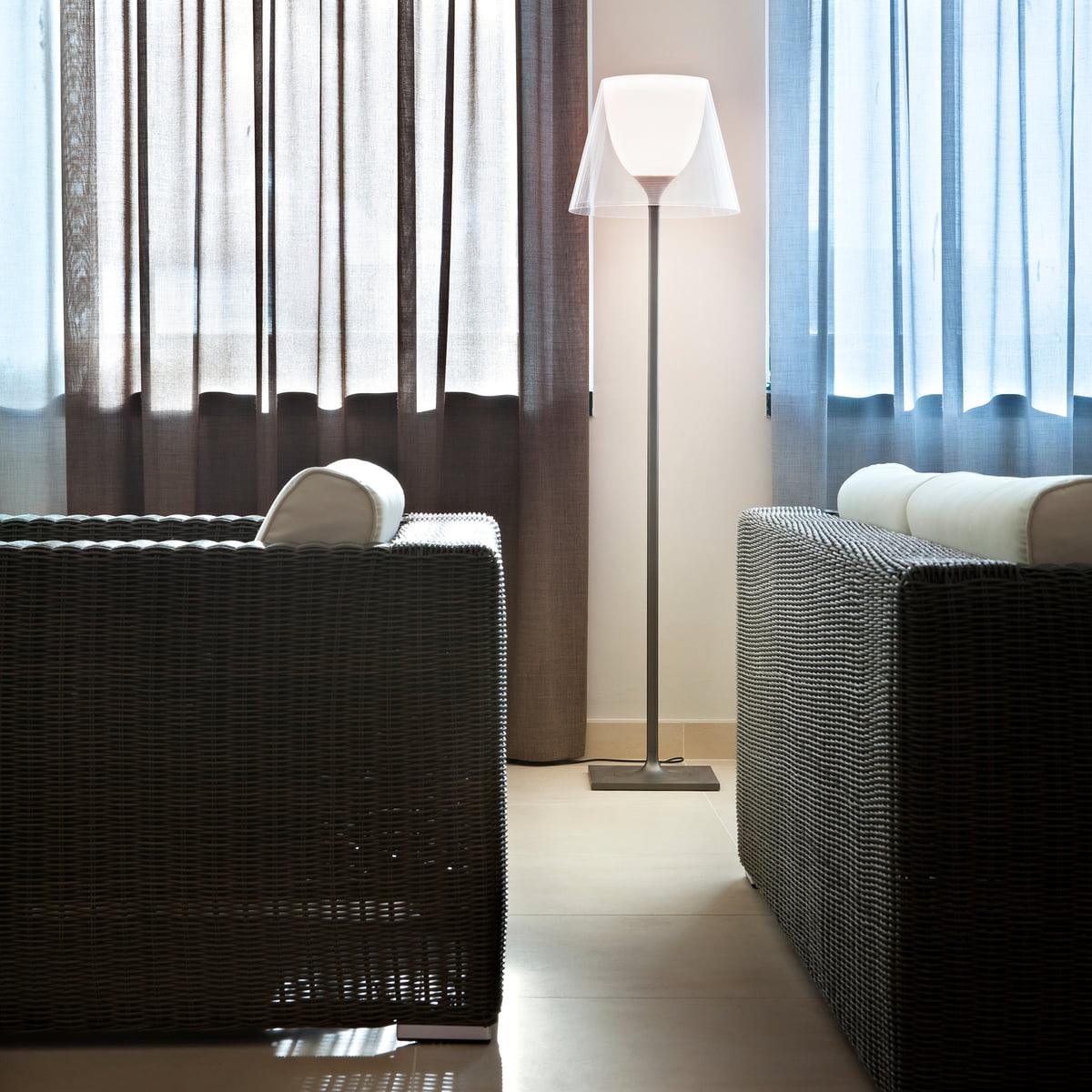 Garlan Modern Acrylic Floor Lamp-Neutral Decor