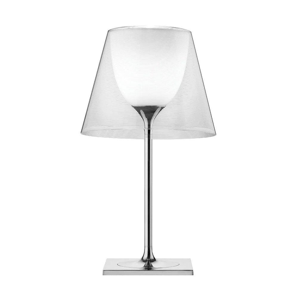 Bravon Plastic Table Lamp-Neutral Decor