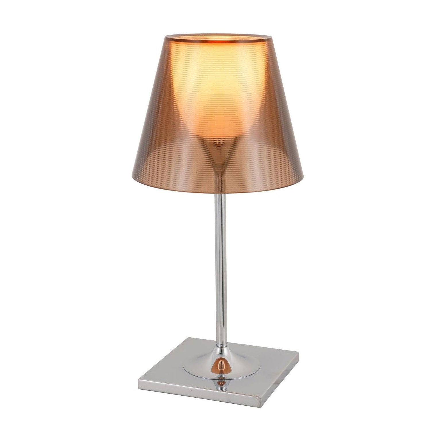 Bravon Plastic Table Lamp-Neutral Decor