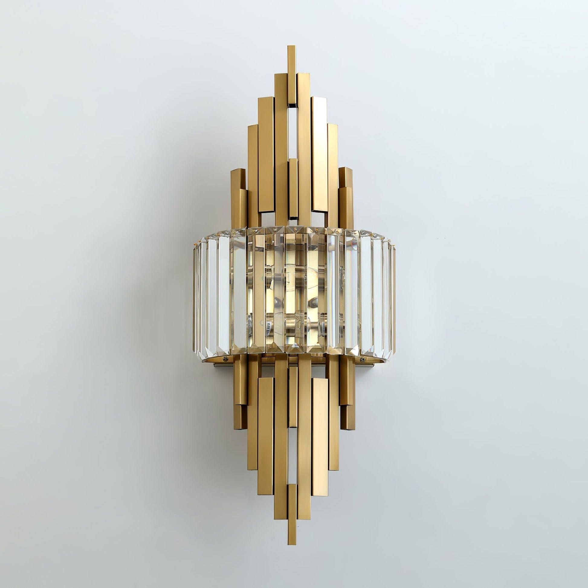 Voveliel Postmodern Luxury Crystal Glass Wall Lamp-Neutral Decor