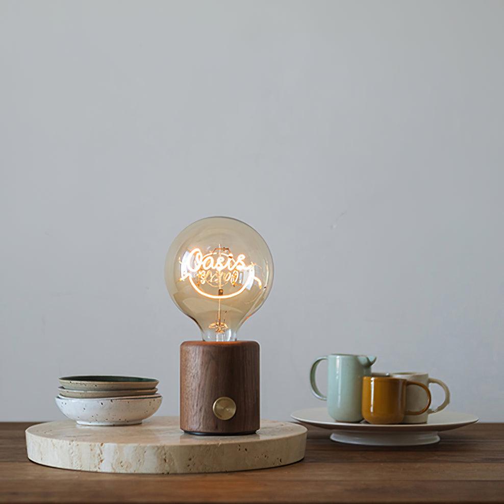 Altheil Retro Wooden Table Lamp-Neutral Decor