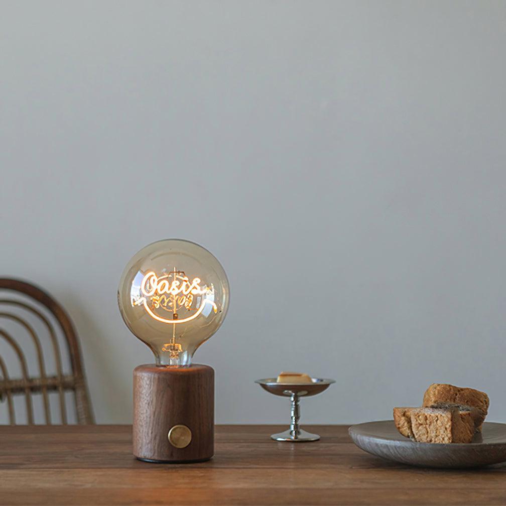 Altheil Retro Wooden Table Lamp-Neutral Decor