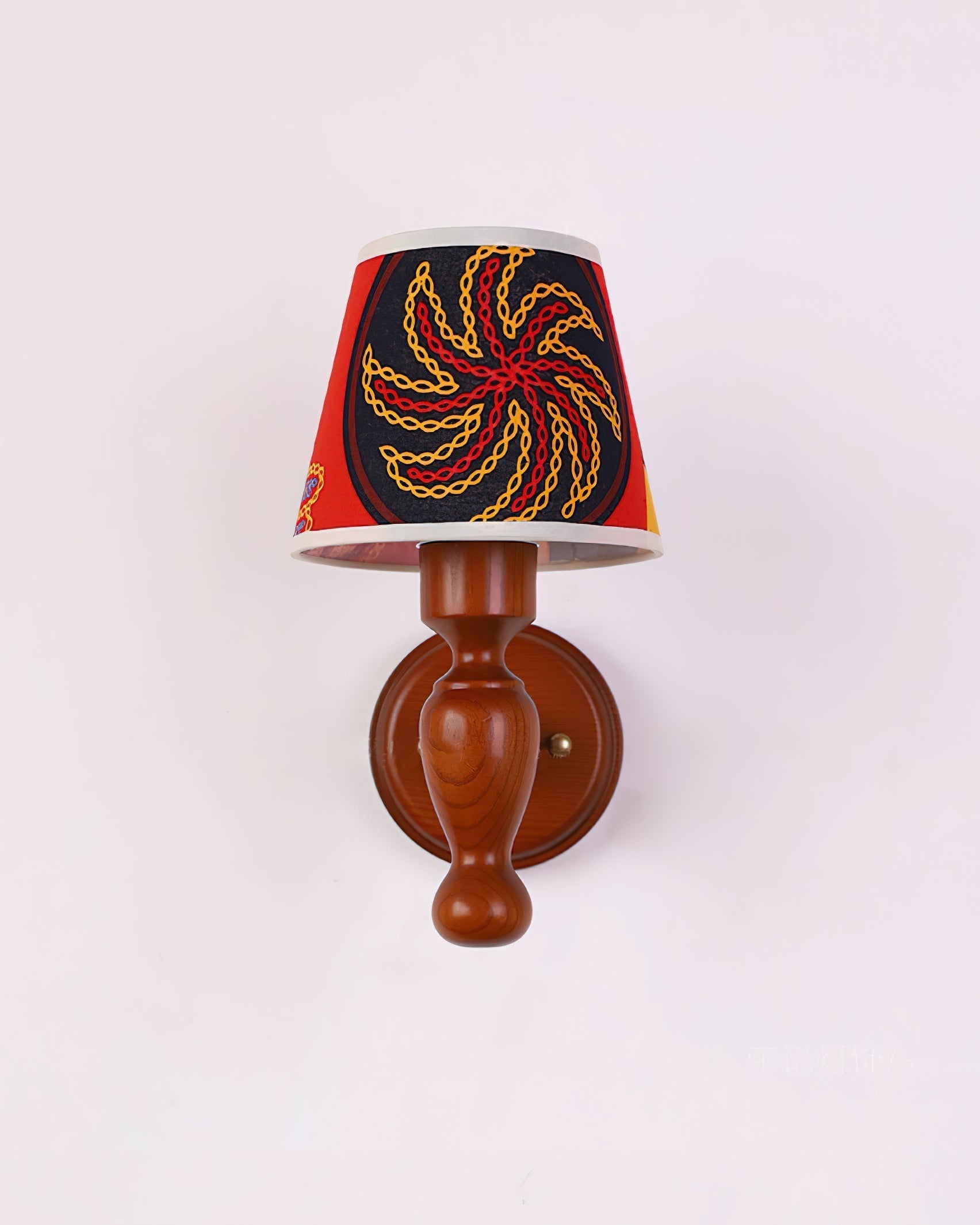 Orbel Mapleleaf Wooden Wall Lamp-Neutral Decor