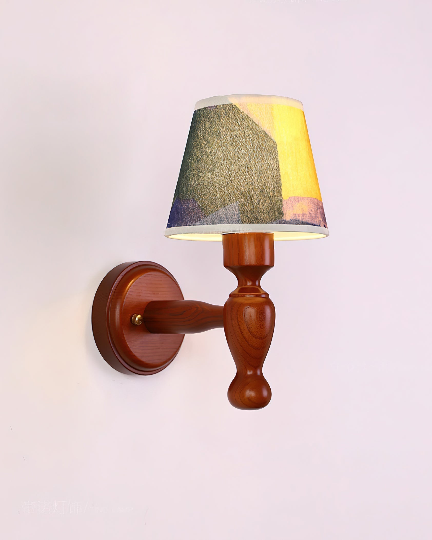 Orbel Mapleleaf Wooden Wall Lamp-Neutral Decor
