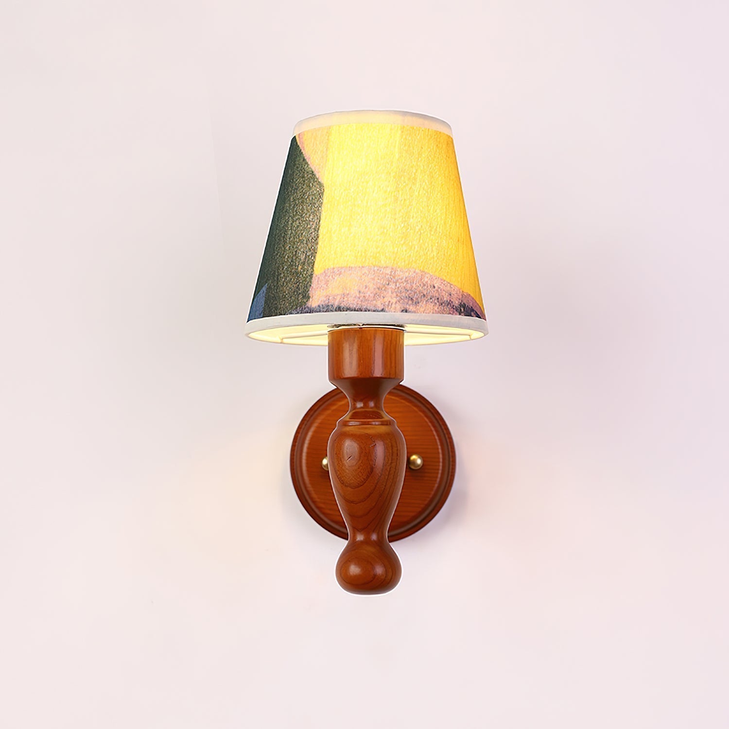 Orbel Mapleleaf Wooden Wall Lamp-Neutral Decor