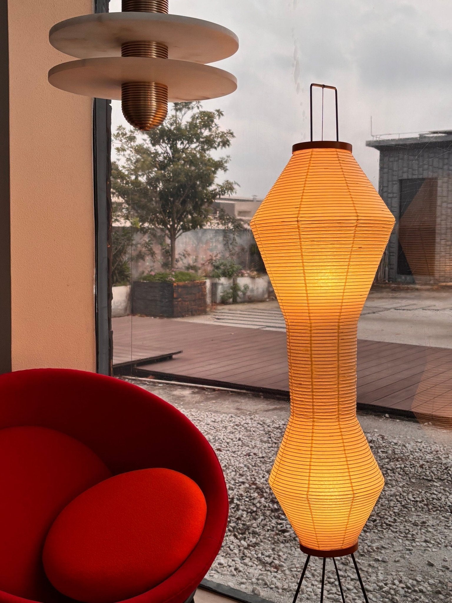 Hourglass Floor Lamp