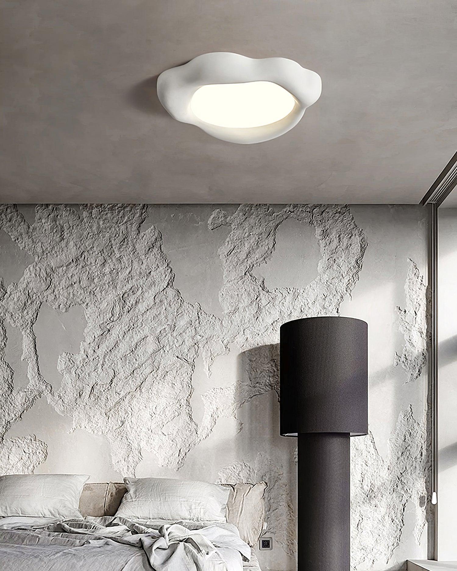 Cloren Premium Nordic Art Resin Ceiling Lamp-Neutral Decor