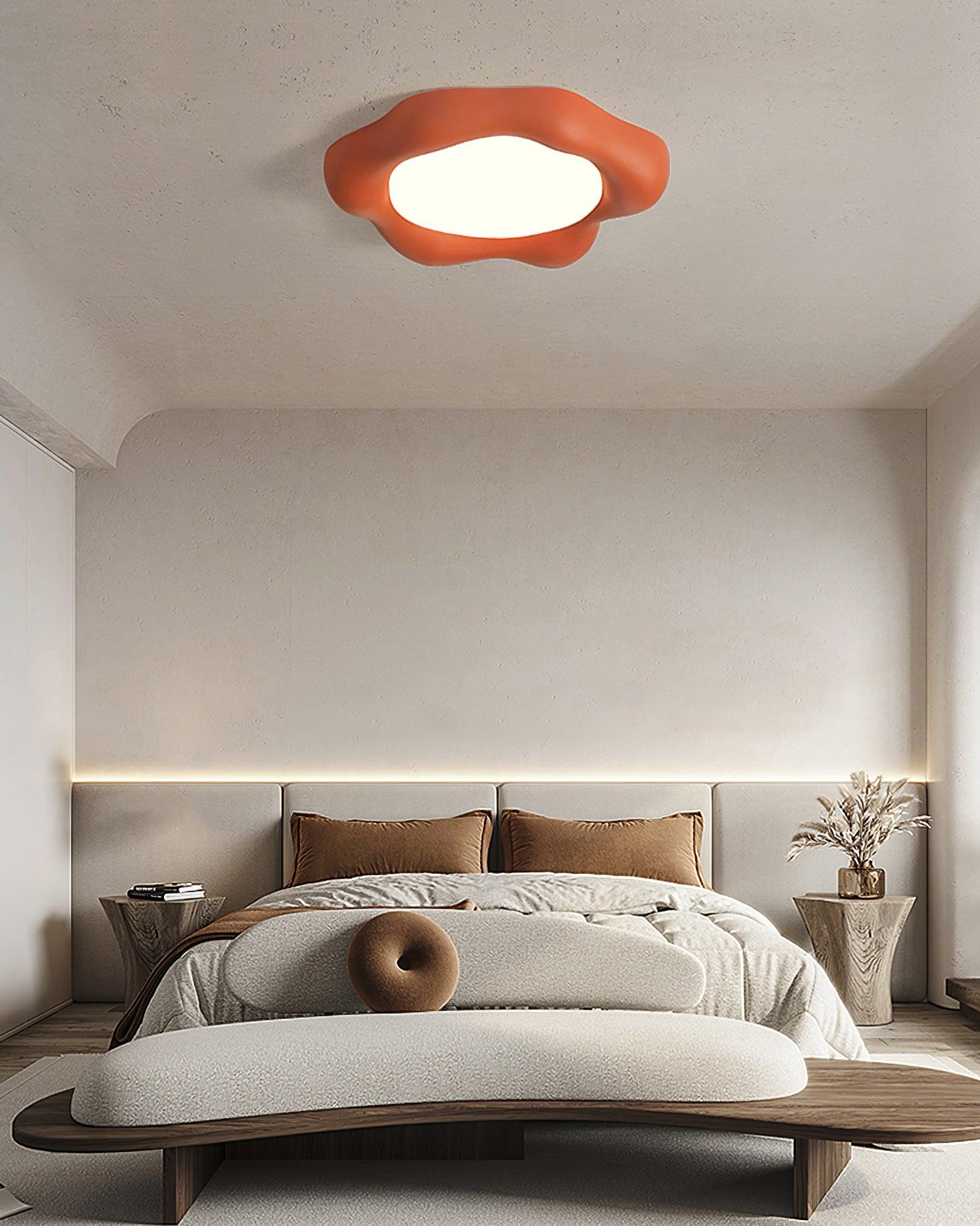 Cloren Premium Nordic Art Resin Ceiling Lamp-Neutral Decor