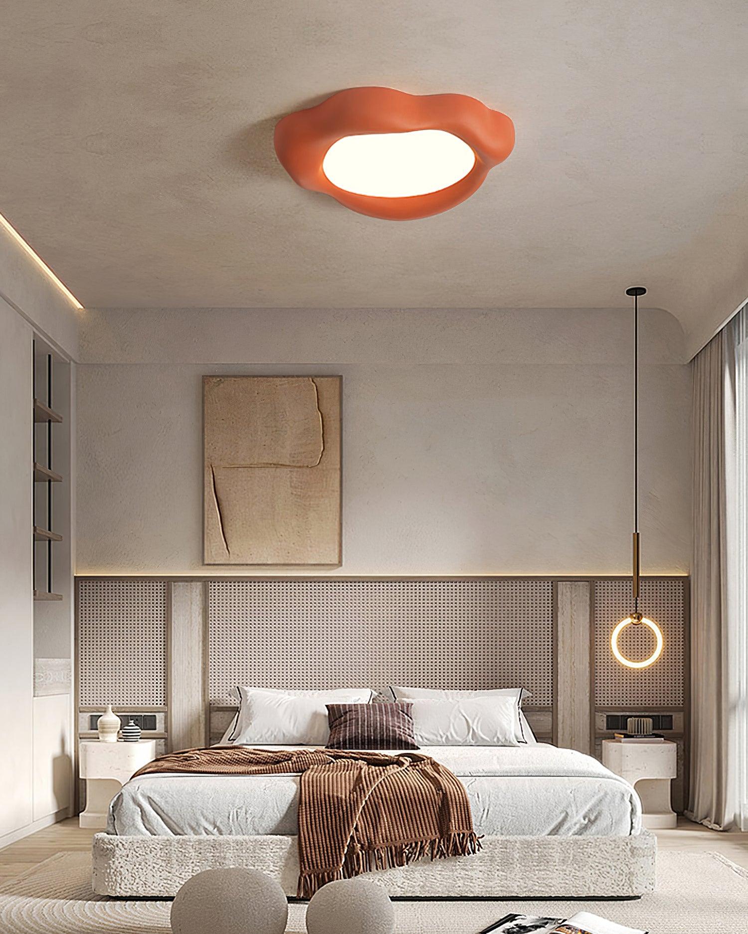Cloren Premium Nordic Art Resin Ceiling Lamp-Neutral Decor