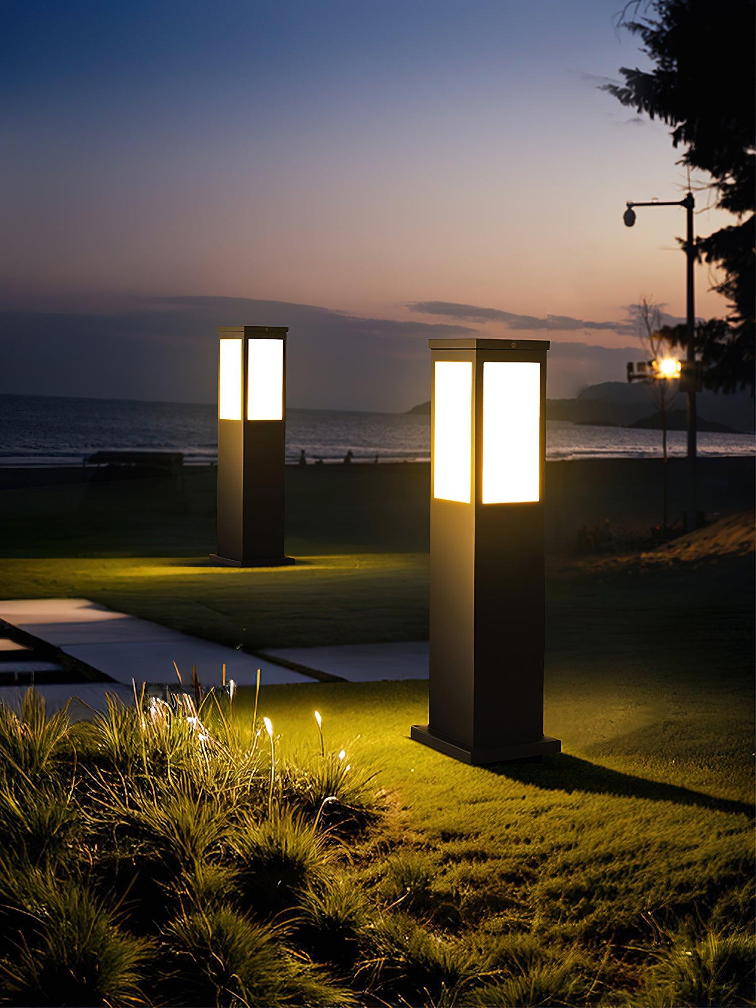 Aspren Bollard Solar Outdoor Light-Neutral Decor