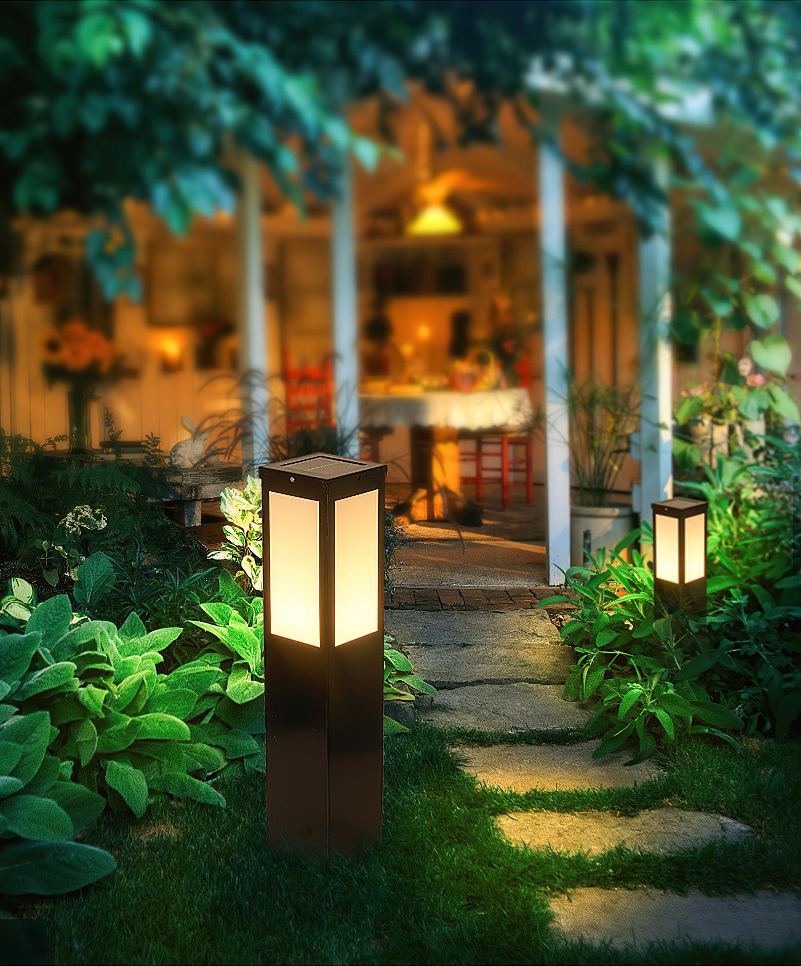 Aspren Bollard Solar Outdoor Light-Neutral Decor