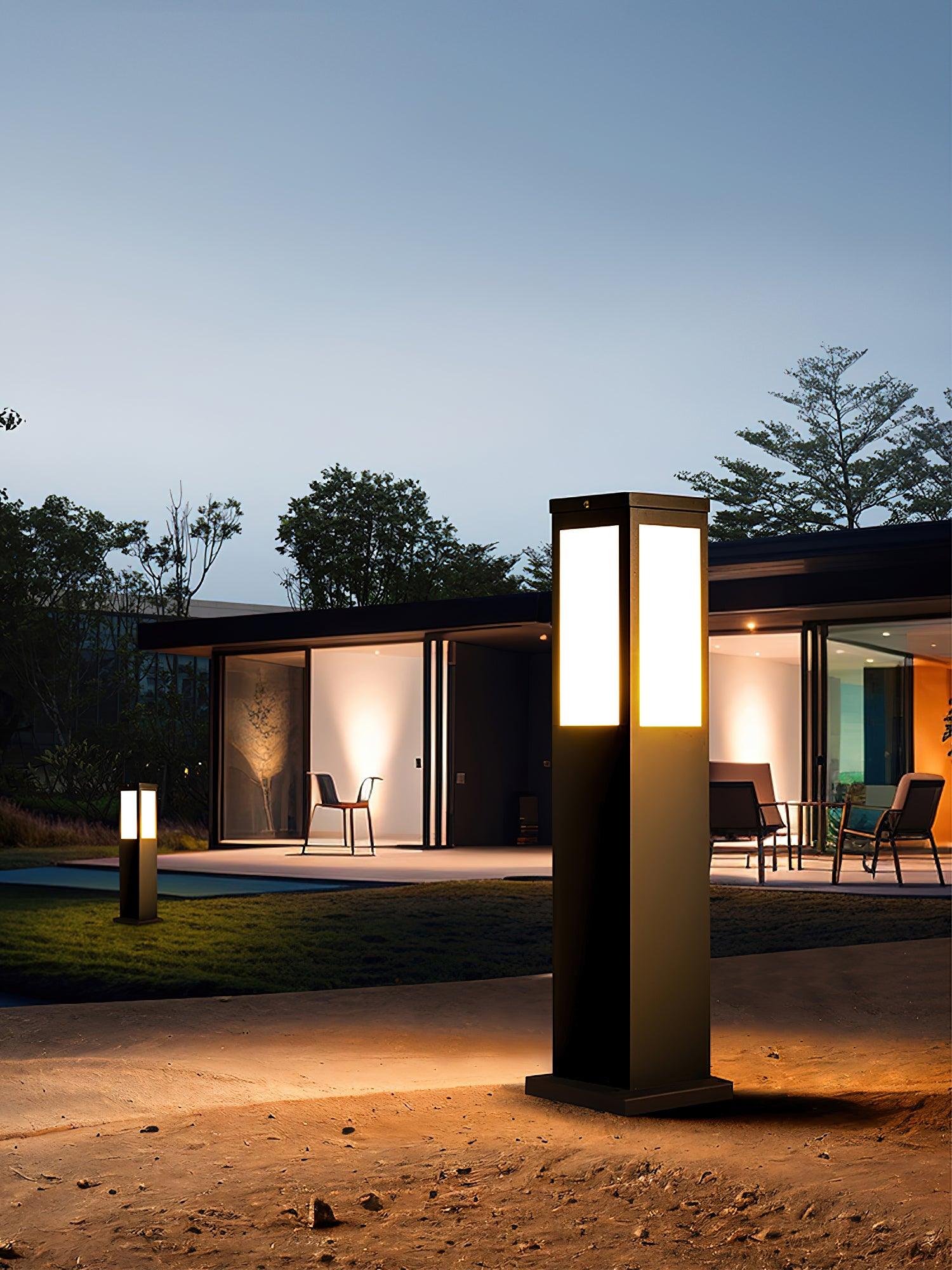 Aspren Bollard Solar Outdoor Light-Neutral Decor