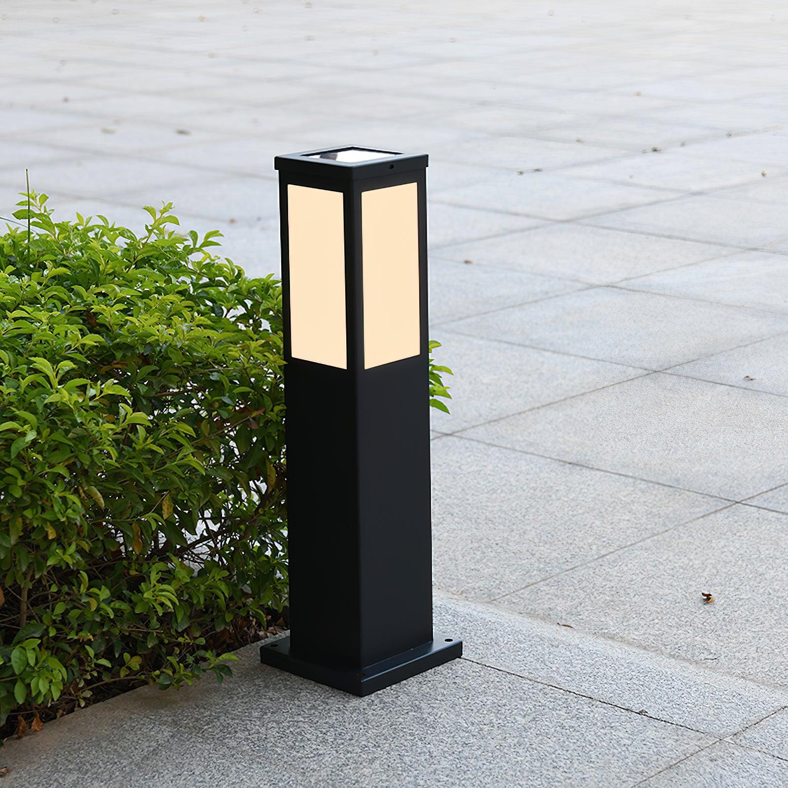 Aspren Bollard Solar Outdoor Light-Neutral Decor