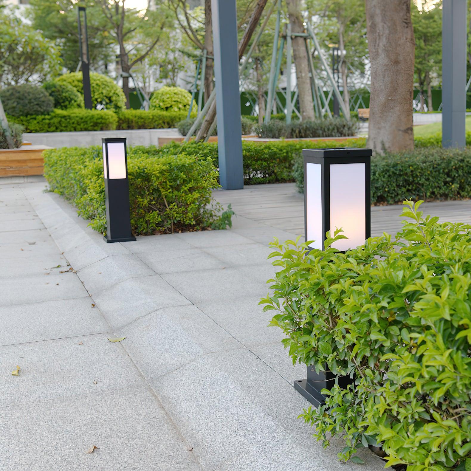 Aspren Bollard Solar Outdoor Light-Neutral Decor