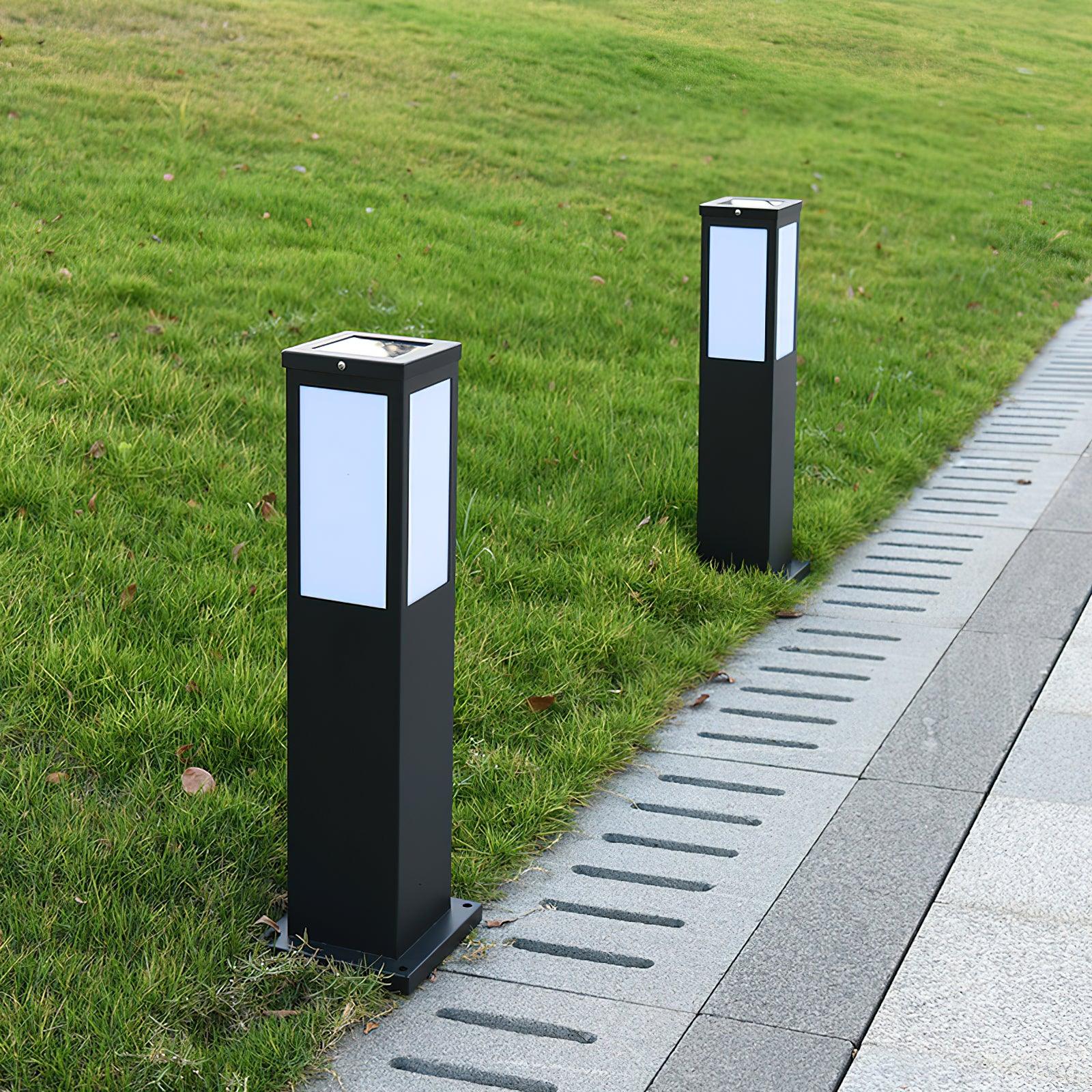 Aspren Bollard Solar Outdoor Light-Neutral Decor