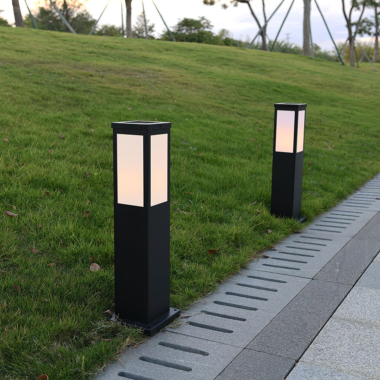 Aspren Bollard Solar Outdoor Light-Neutral Decor