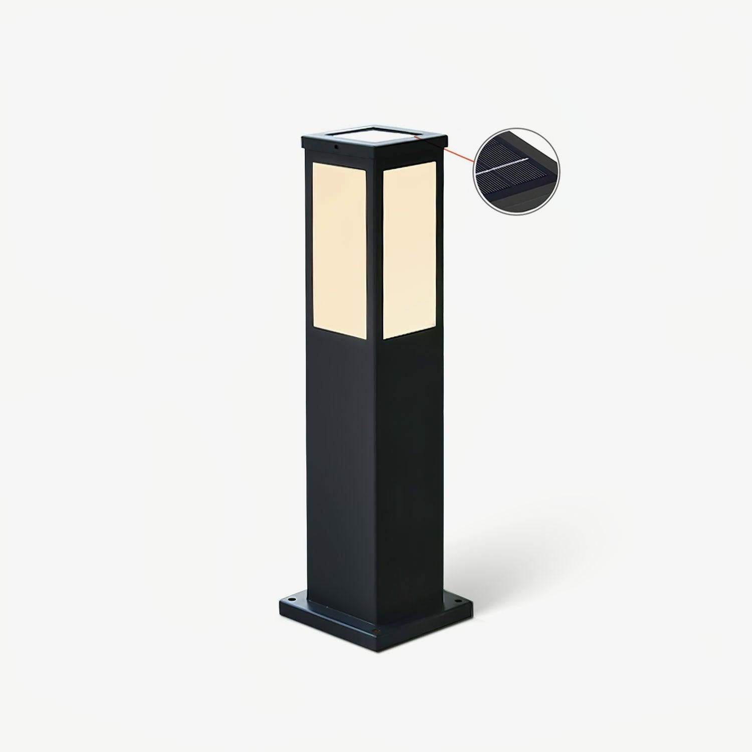 Aspren Bollard Solar Outdoor Light-Neutral Decor