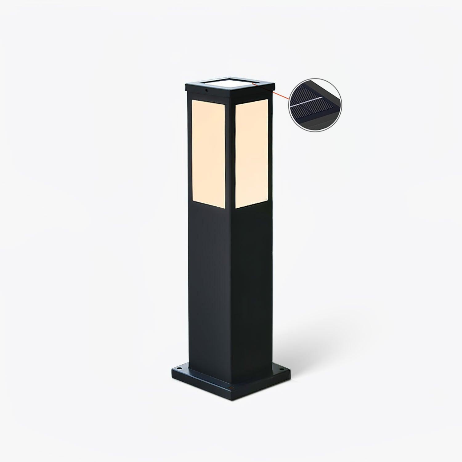 Aspren Bollard Solar Outdoor Light-Neutral Decor