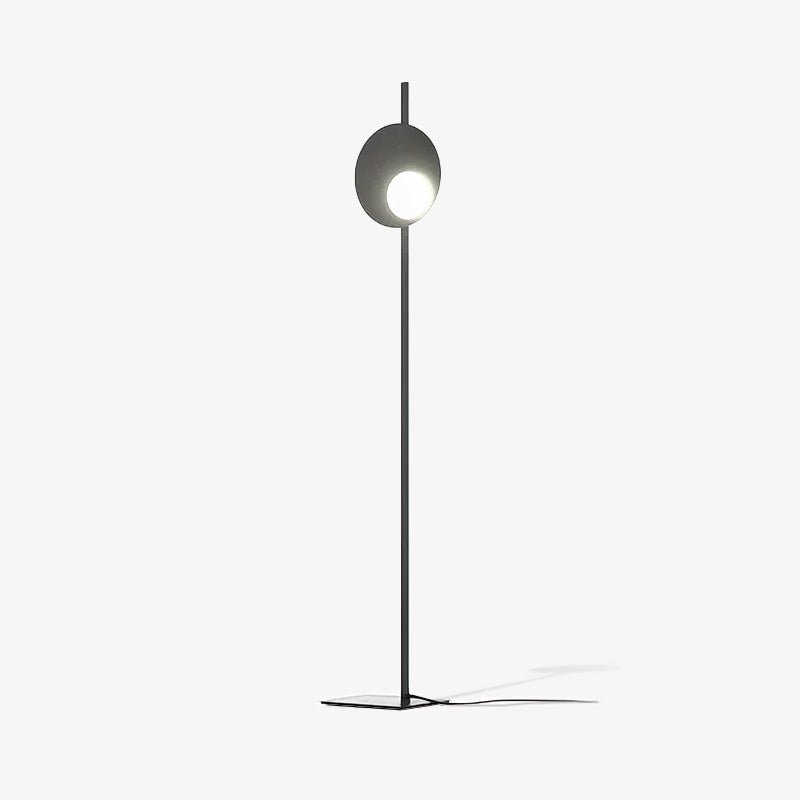Vibe Minimalist Glass Floor Lamp-Neutral Decor
