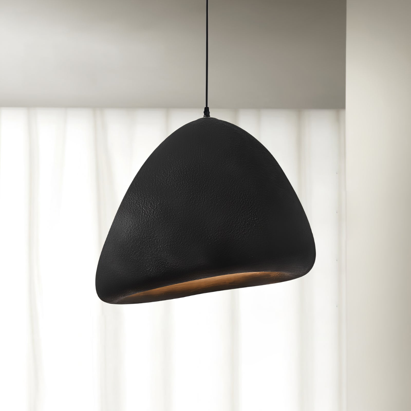 Ovalo Wabi-Sabi Pendant Light-Neutral Decor