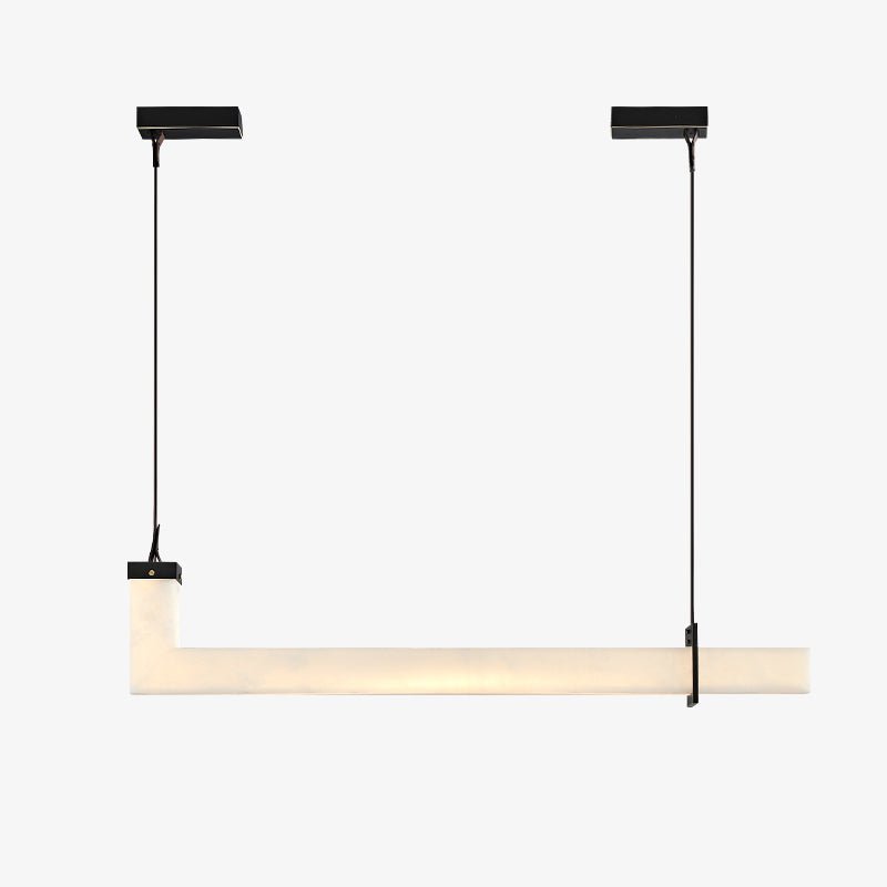 Astra Linear Alabaster Pendant Light-Neutral Decor