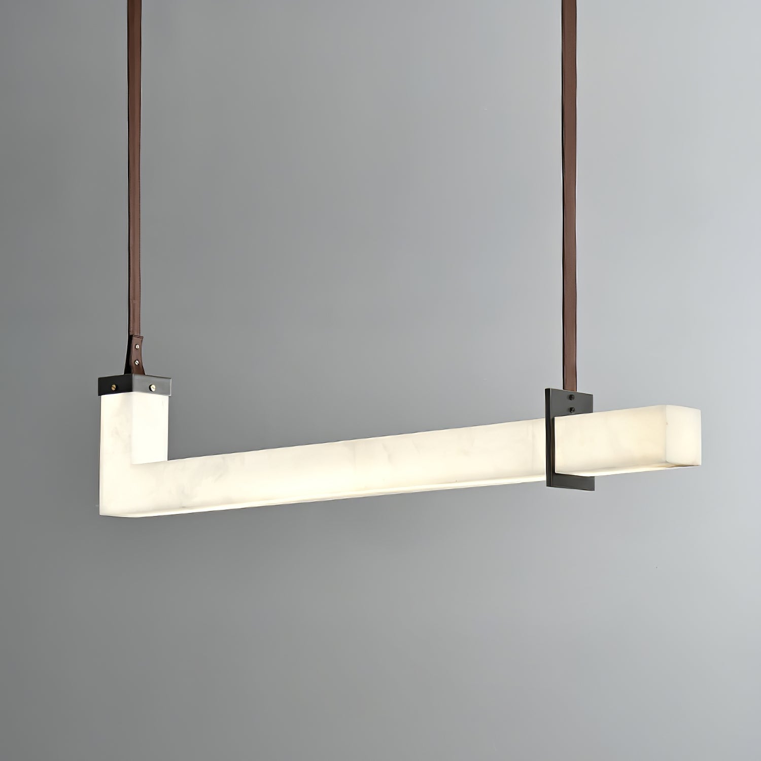 Astra Linear Alabaster Pendant Light-Neutral Decor