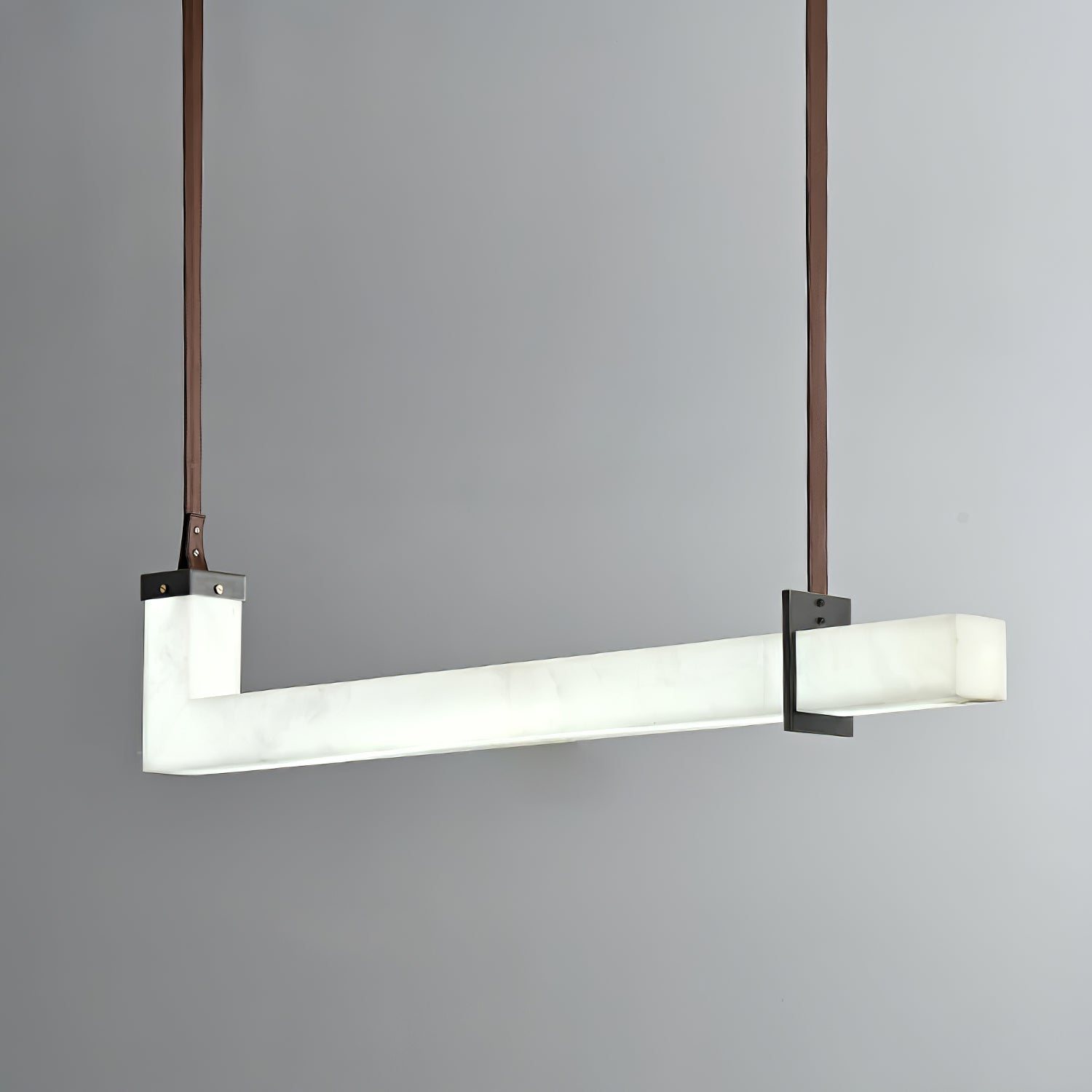 Astra Linear Alabaster Pendant Light-Neutral Decor