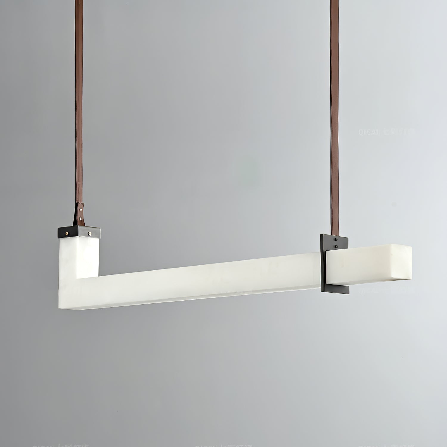 Astra Linear Alabaster Pendant Light-Neutral Decor