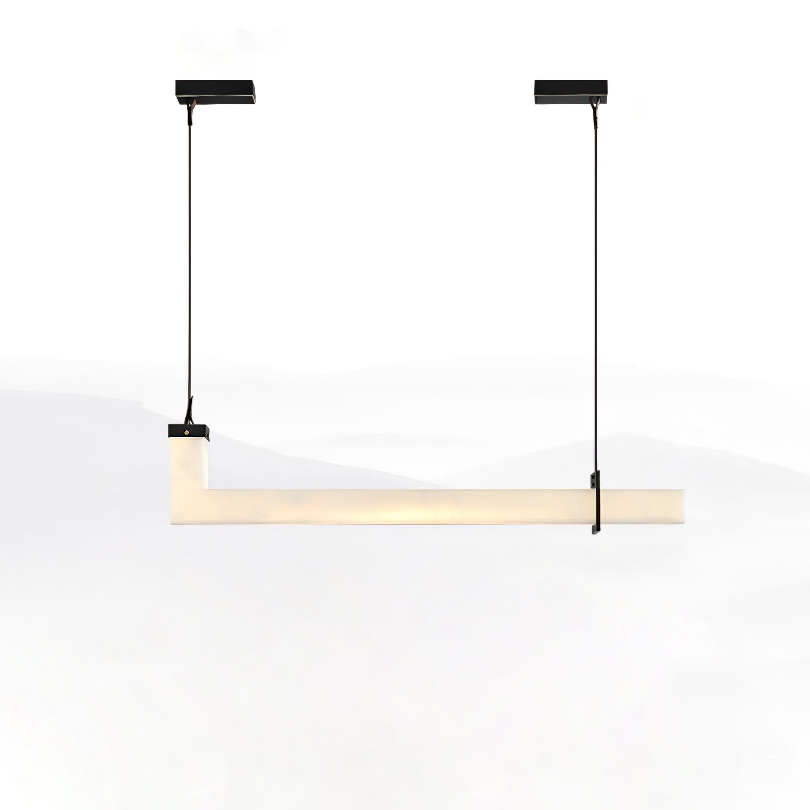 Astra Linear Alabaster Pendant Light-Neutral Decor