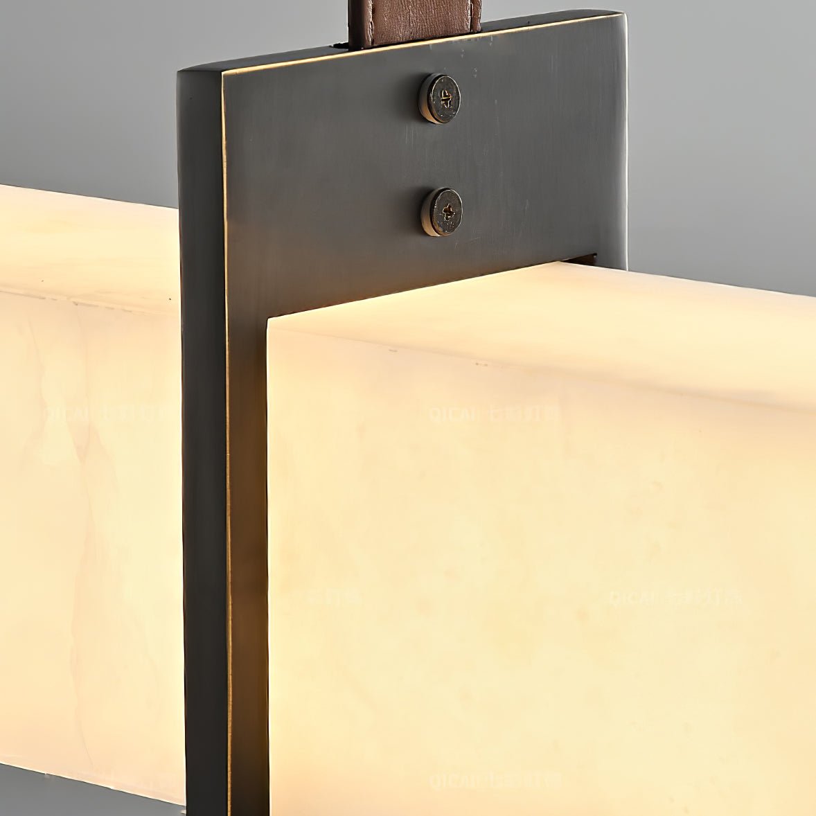 Astra Linear Alabaster Pendant Light-Neutral Decor