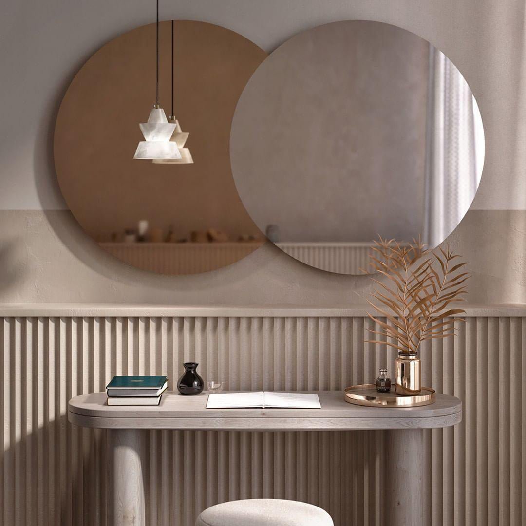 Evo Alabaster Pendant Light-Neutral Decor